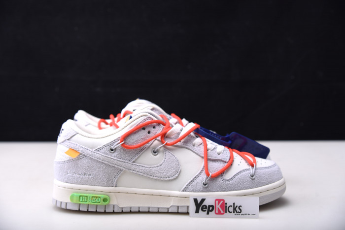 nike dunk low ow lot 13 dj0950-110