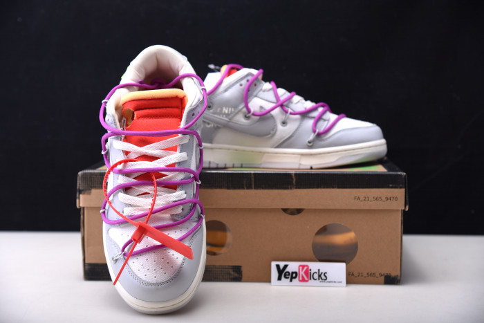 nike dunk low ow lot 45 dm1602-101