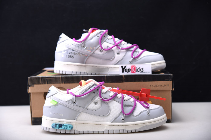 nike dunk low ow lot 45 dm1602-101