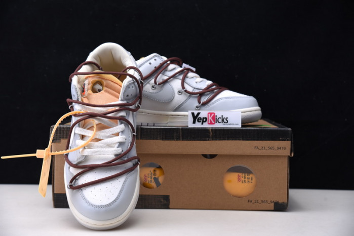 nike dunk low ow lot 46 dm1602-102