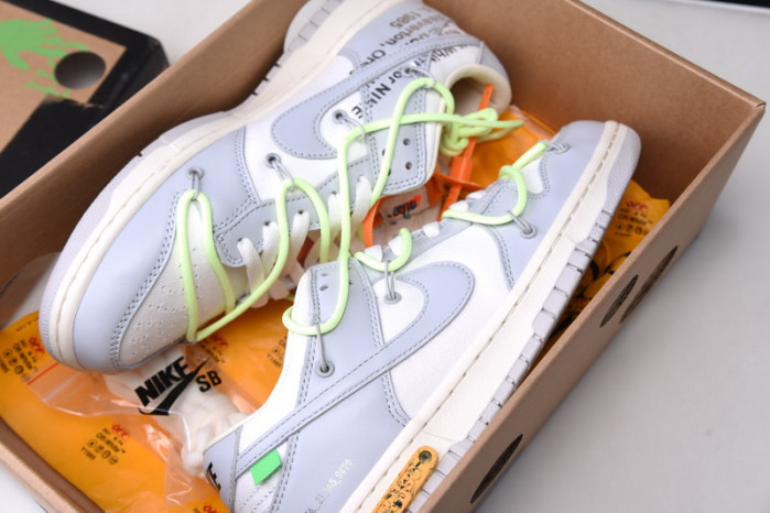 nike dunk low ow lot 43 dm1602-128