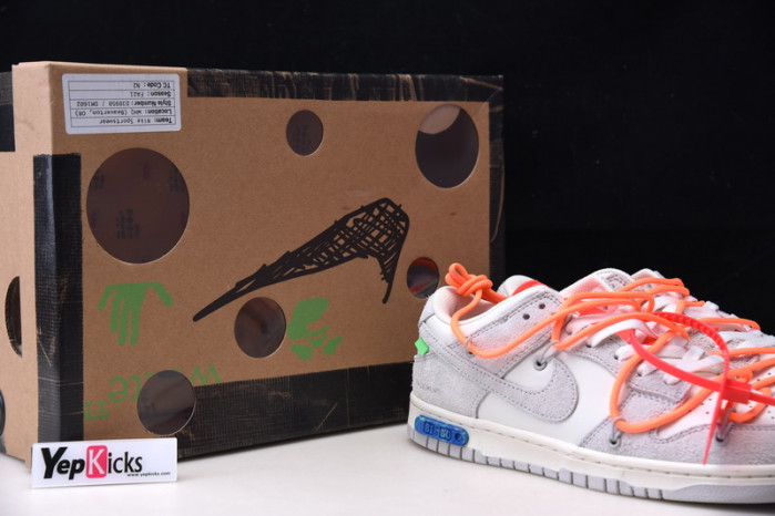 nike dunk low ow lot 31 dj0950-116