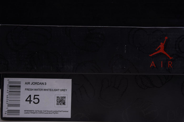 air jordan 3 kaws companion grey ck9246-211