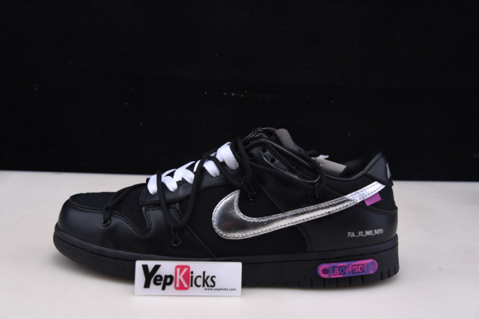 nike dunk low ow lot 50 dm1602-001