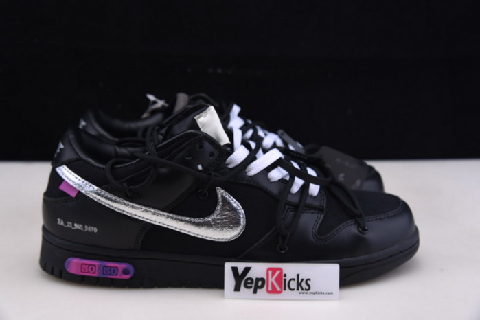 nike dunk low ow lot 50 dm1602-001