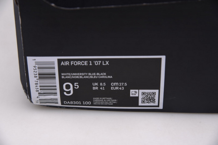 nike air force 1 low lx uv reactive da8301-100