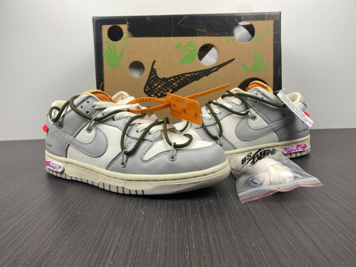 nike dunk low ow lot 22 dm1602-124