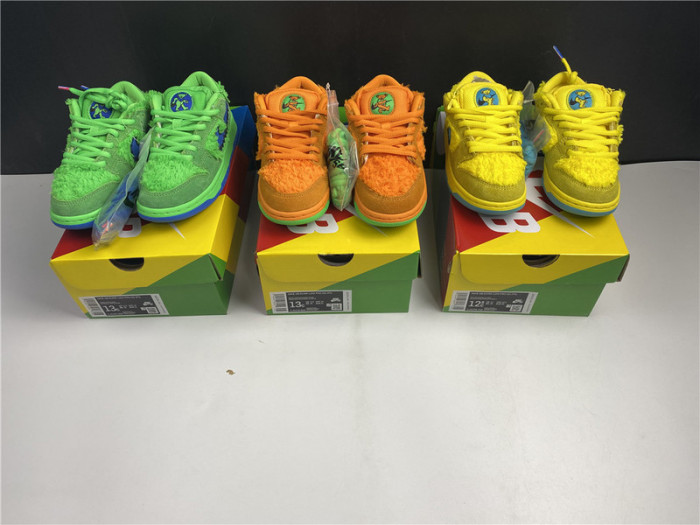 grateful dead x nike sb dunk low kids shoes cj5378 800