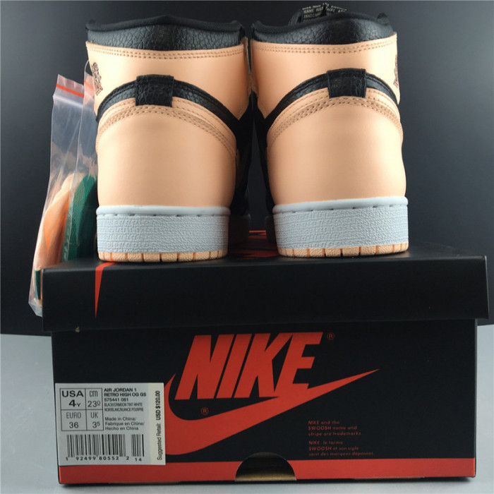 air jordan 1 retro high black crimson tint 555088-081