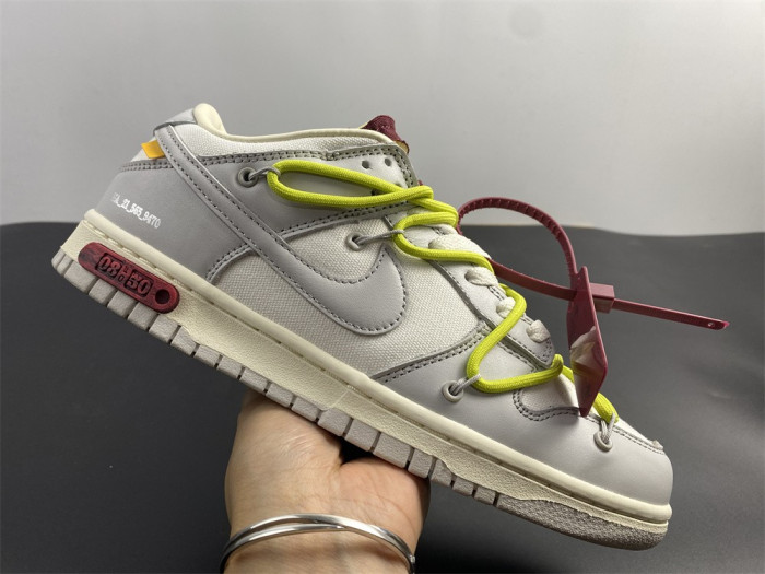 nike dunk low ow lot 8 dm1602-106