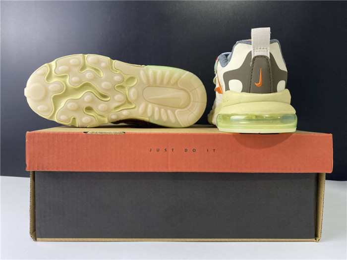 travis scott nike air max270 cactus trails kids shoes cv2414-200