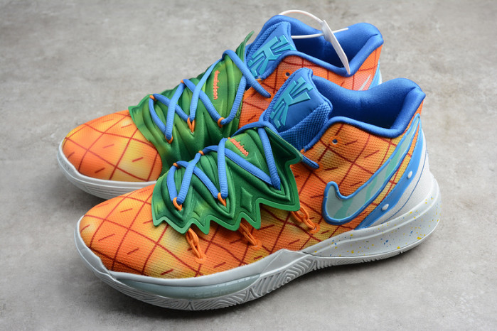 kyrie 5 spongebob pineapple house cj6950-800