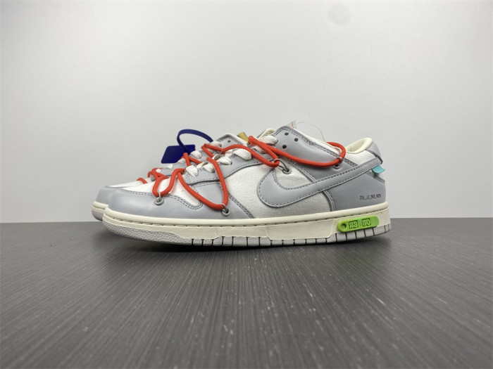 ow x nike dunk lot 23 dm1602-126