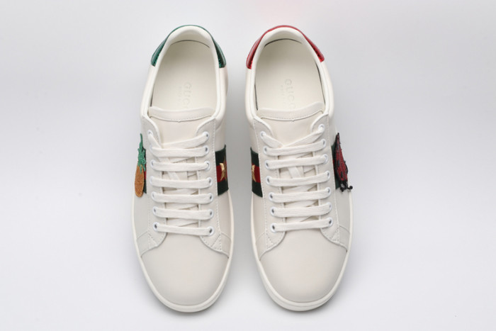 g*u*i ace embroidered low-top sneaker e2304