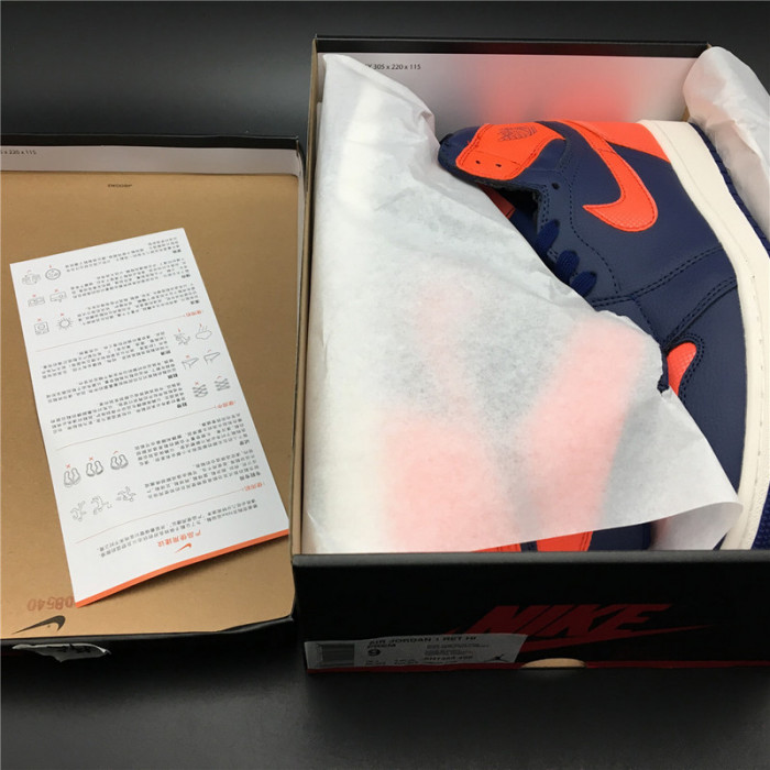 jordan 1 retro high blue void turf orange ah7389-408