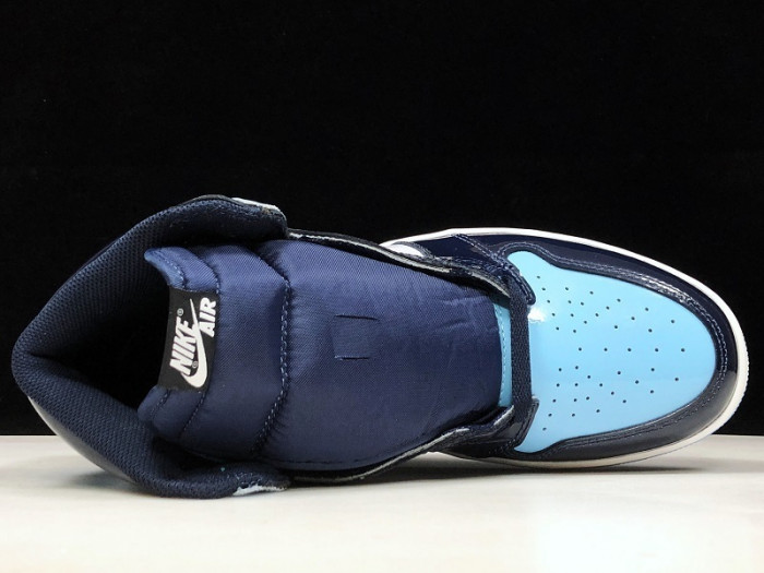 air jordan 1 retro high unc patent cd0461-401