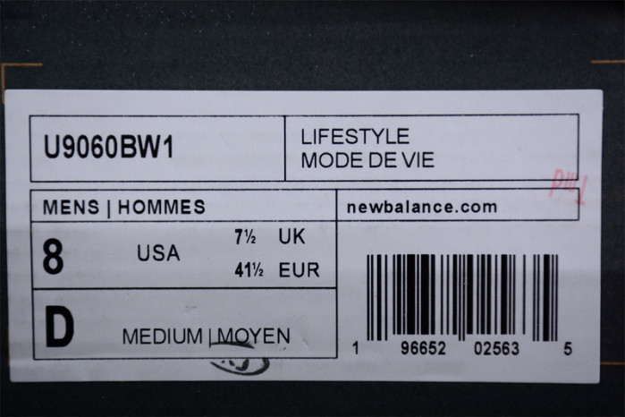 new balance 9060 bricks & wood u9060bw1