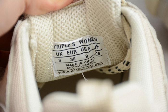 Ba*len*cia*ga triple s black sneaker ecba800616h