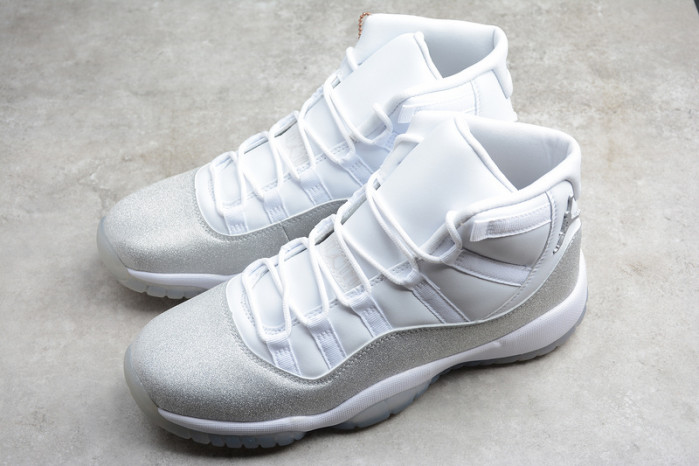 air jordan 11 retro white metallic silver ar0715-100