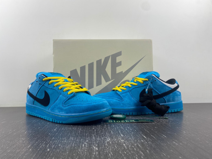 the powerpuff girls x nike sb dunk low “buttercup” fz8319-300