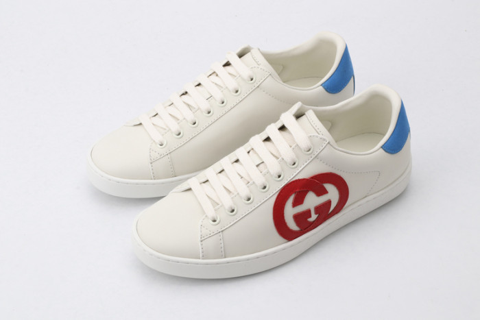 g*u*i ace embroidered low-top sneaker e2334