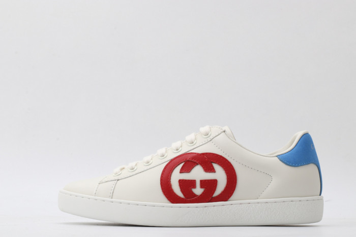 g*u*i ace embroidered low-top sneaker e2334