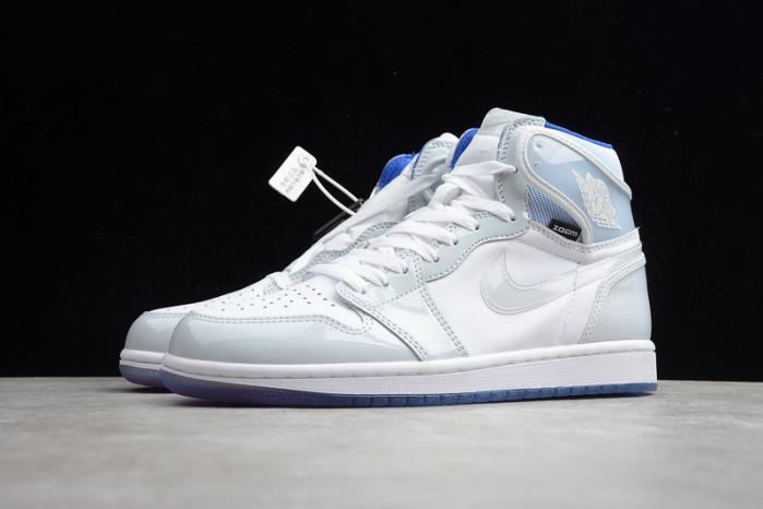 jordan 1 retro high zoom white racer blue ck6637-104