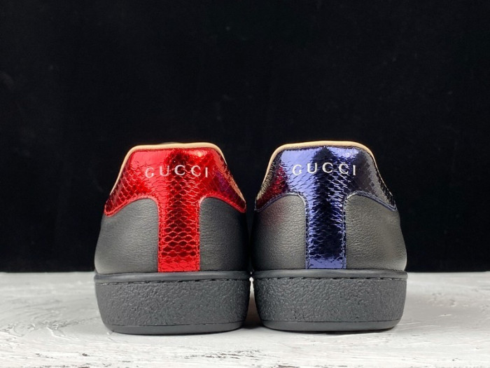 g*u*i ace embroidered low-top sneaker e2272