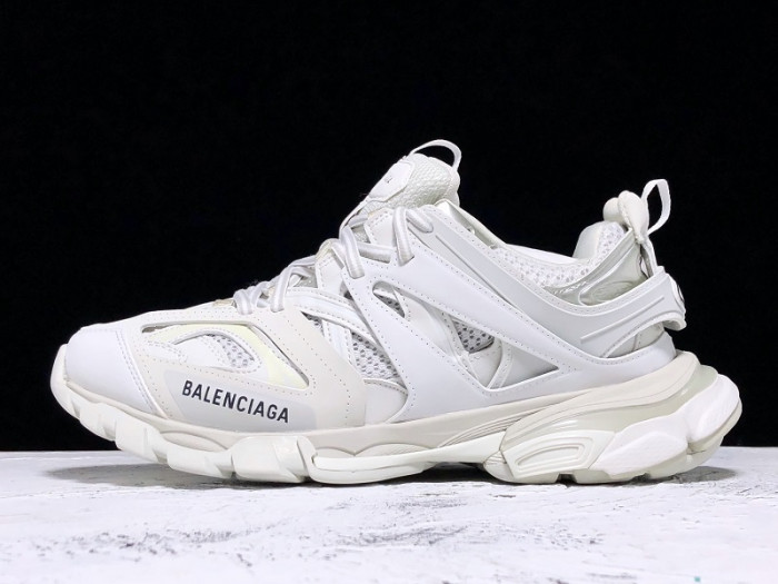 Ba*len*cia*ga track trainer all white w09o5 8128