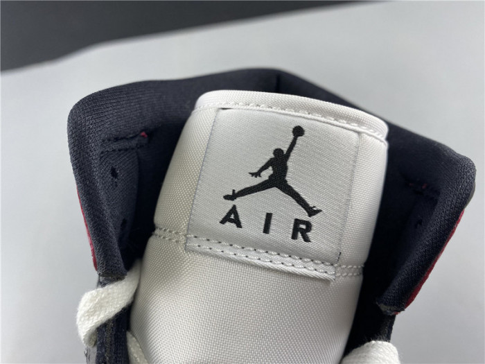 air jordan 1 mid black noble red bq6472-016