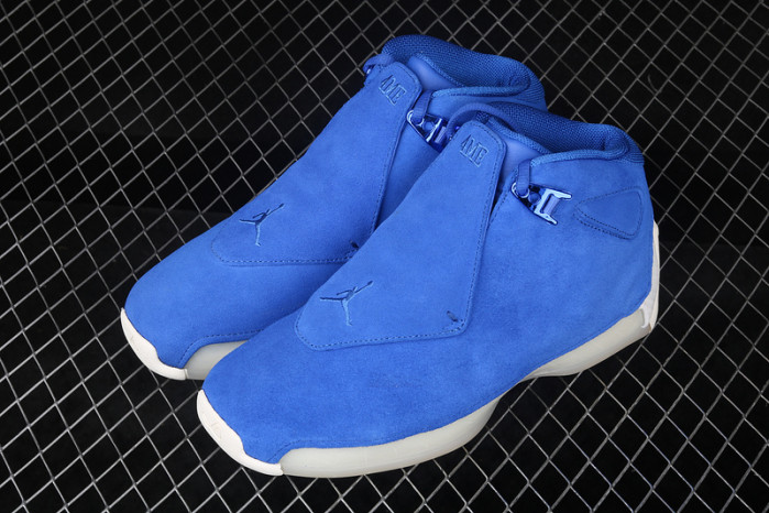 jordan 18 retro campfire blue aa2494-401