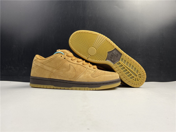 nike sb dunk low pro “wheat mocha bq6817-204