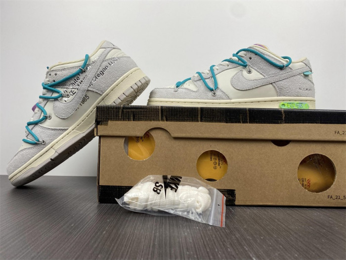 nike dunk low ow lot 36 dj0950-107