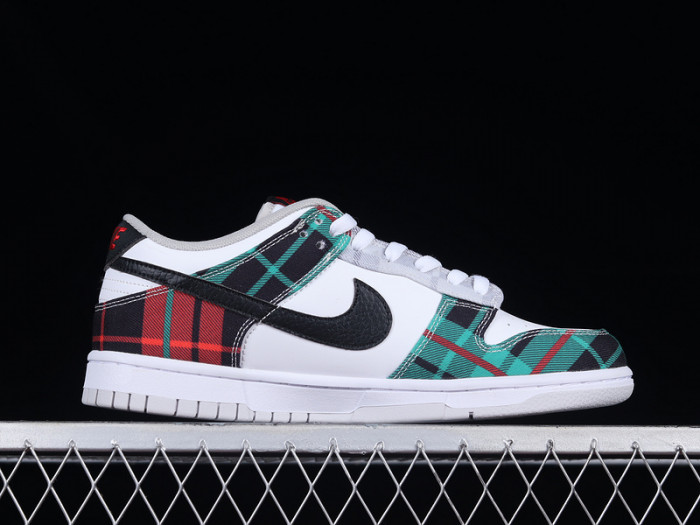nike sb dunk low plaid dv0827-100