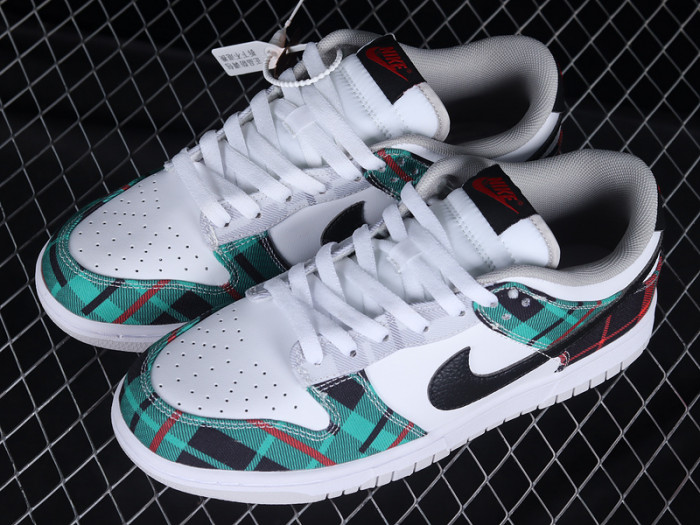 nike sb dunk low plaid dv0827-100