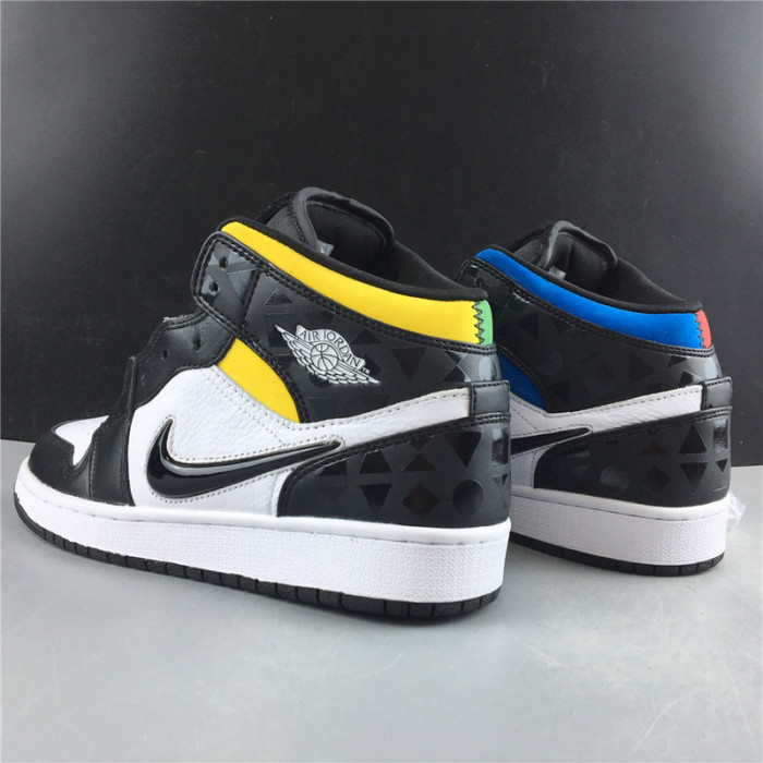 jordan 1 mid quai54 (2019) cj9219-001