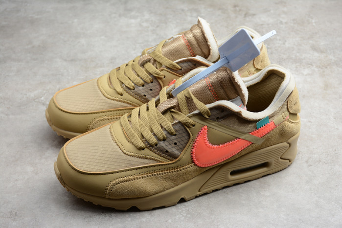 ow nike air max 90 desert ore aa7293-200