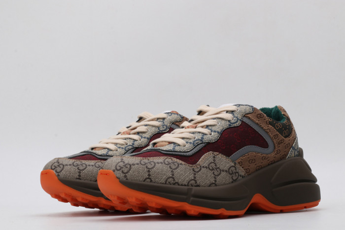 g*u*i ace embroidered low-top sneaker e231211