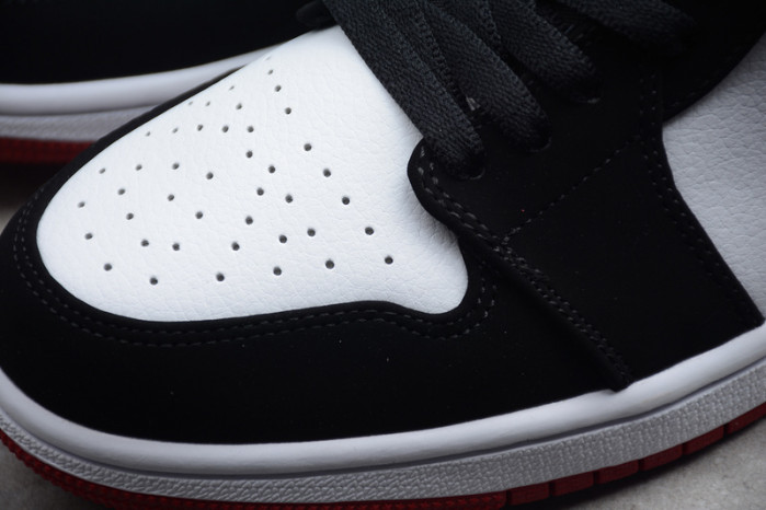 jordan 1 low black toe 553558-116