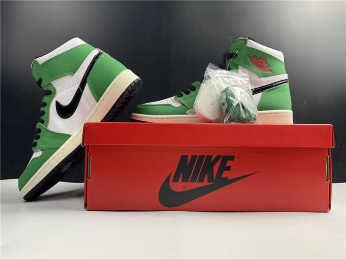 air jordan 1 lucky green db4612 -300