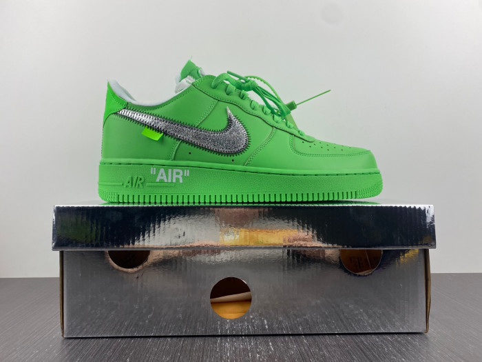 nike air force 1 ow light green spark dx1419-300