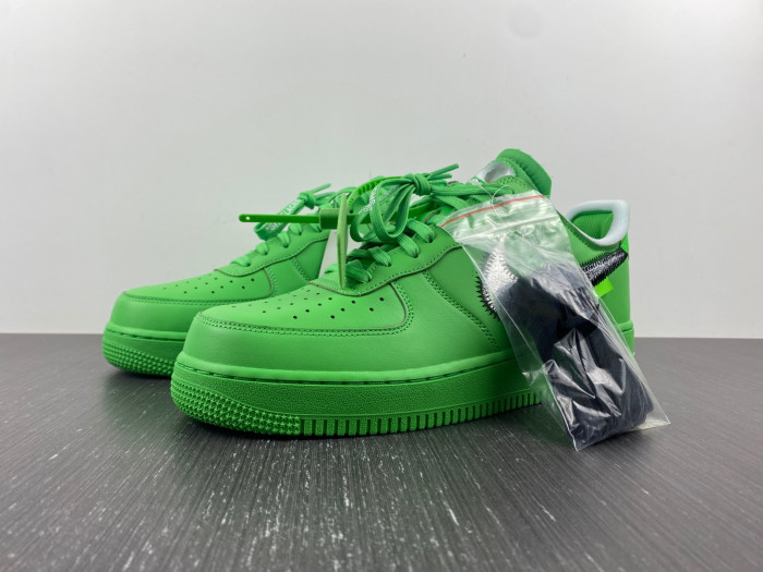 nike air force 1 ow light green spark dx1419-300