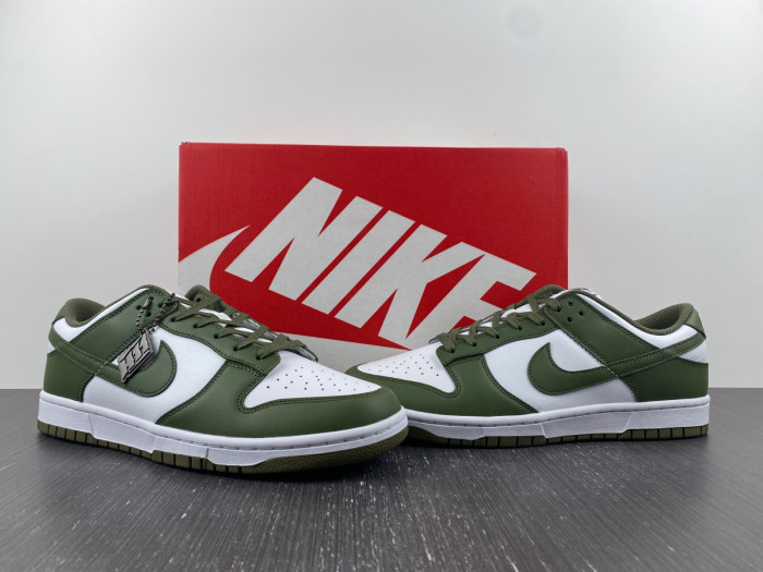 nike dunk low medium olive dd1503-120