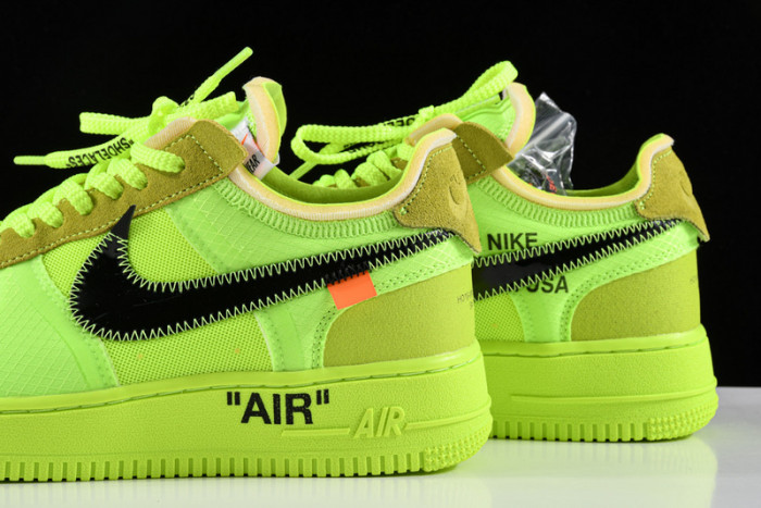 ow nike air force 1 low volt ao4606-700