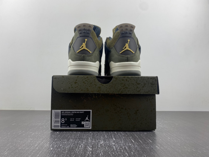 airjordan 4 craft medium olive fb9927-200