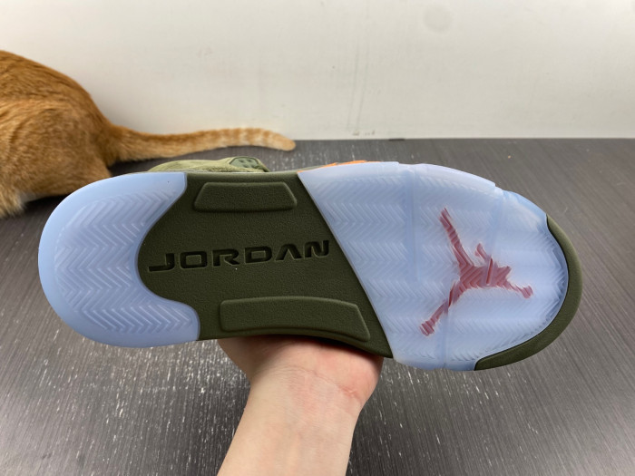 air jordan 5 “olive” dd0587-308