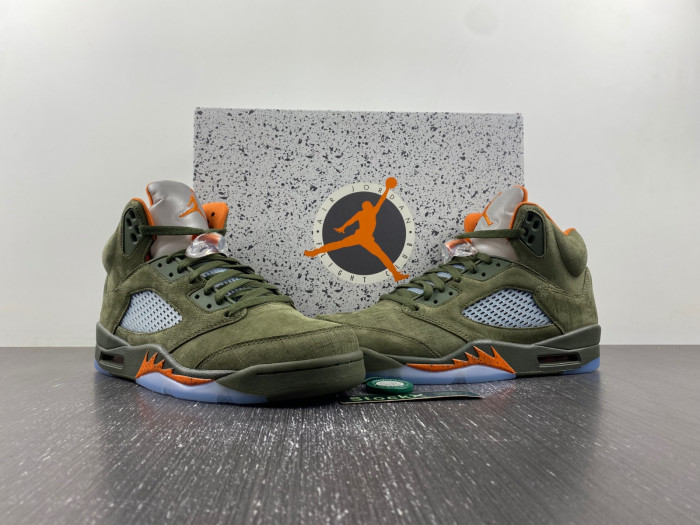 air jordan 5 “olive” dd0587-308