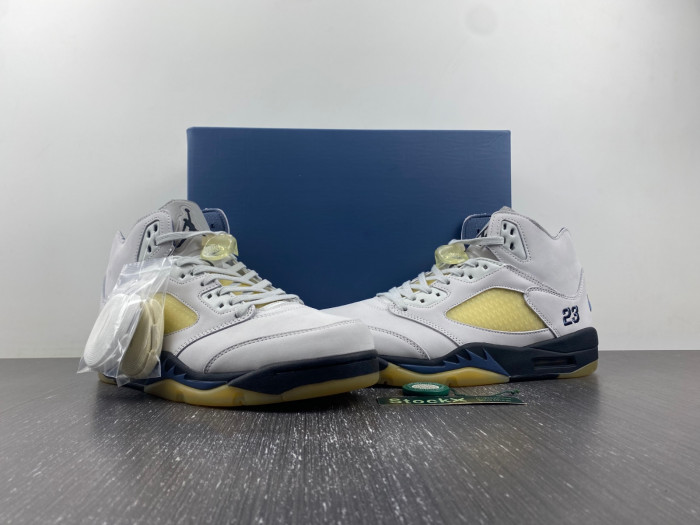 air jordan 5 retro a ma maniére diffused blue fz5758-004