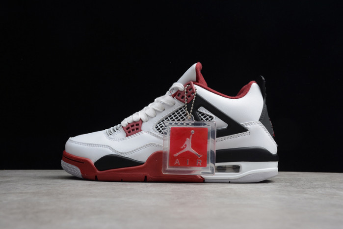 air jordan 4 retro ''fire red'' 308497-160