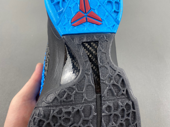 nike zoom kobe 6“dark knight” 429659-016